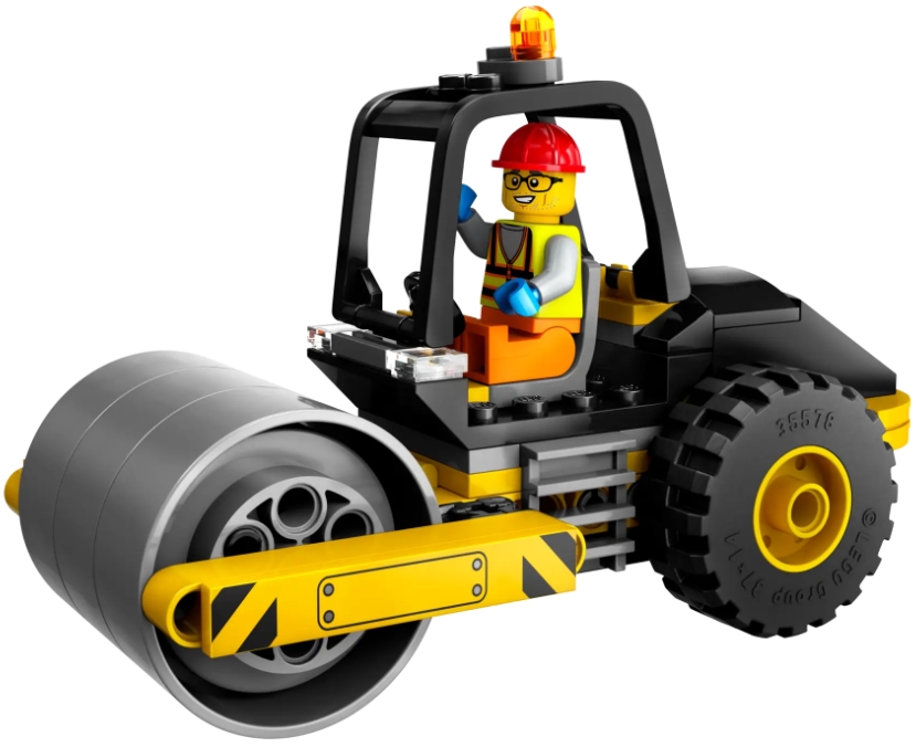 Конструктор Lego City Construction Steamroller 60401  от 5+ лет photo 2