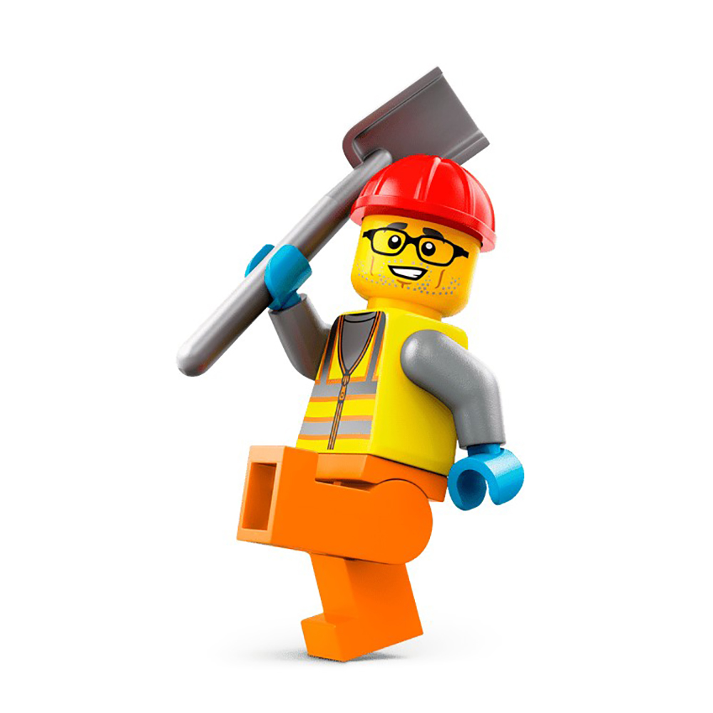 Constructor Lego City Construction Steamroller 60401 de la 5+ ani photo 6