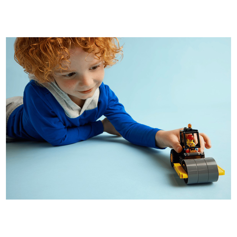 Constructor Lego City Construction Steamroller 60401 de la 5+ ani photo 7