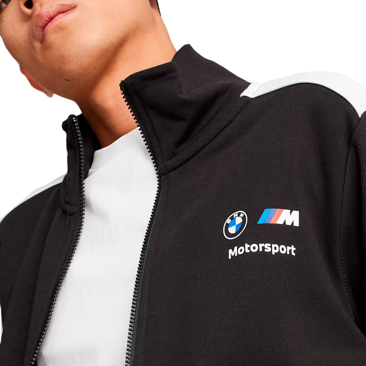Мужская Толстовка Puma BMW MMS Sweat Jacket S Черный/Белый photo 5