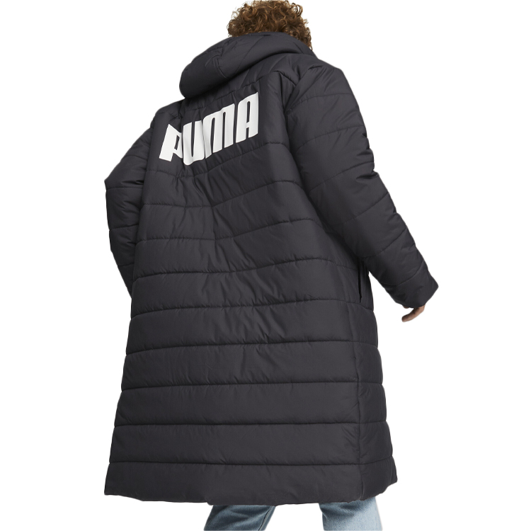 Geacă pt Barbati Puma Hooded Padded Coat M Negru photo 4
