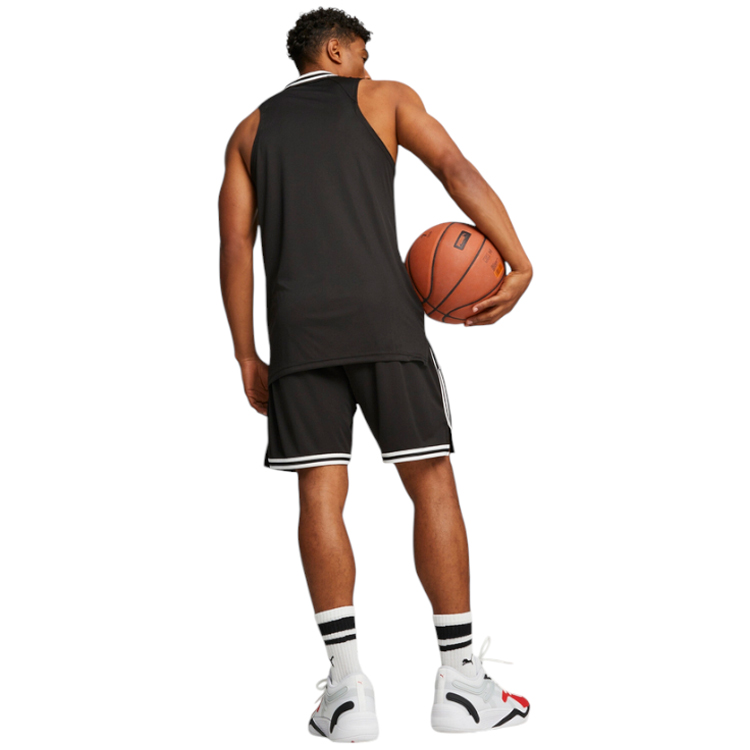Майка для мужчин Puma Hoops Team Game Jersey S Черный photo 2