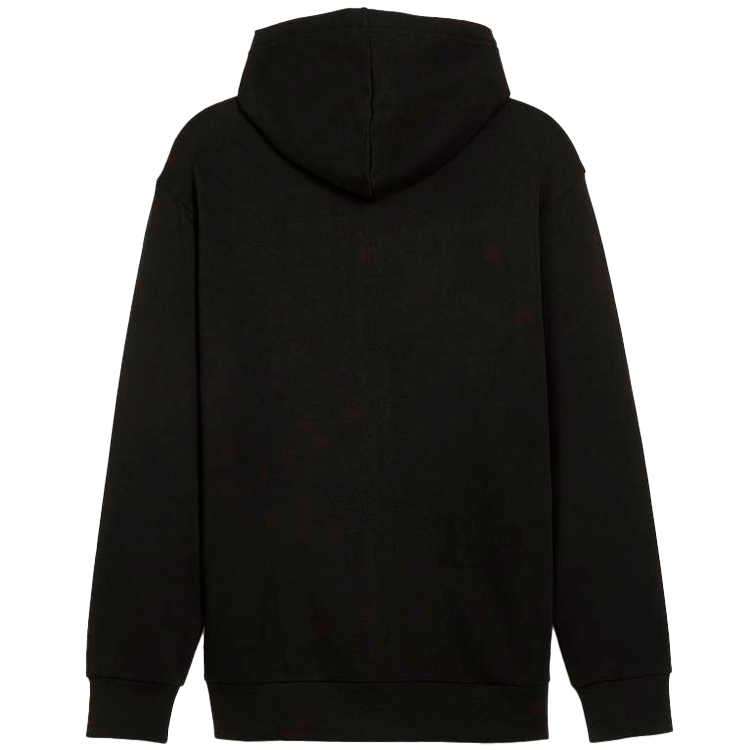 Hanorac pt bărbați Puma POWER Colorblock Full-Zip Hoodie TR S Negru-alb photo 4