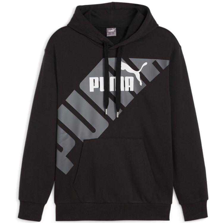 Hanorac pt bărbați Puma POWER Graphic Hoodie TR S Negru photo 4