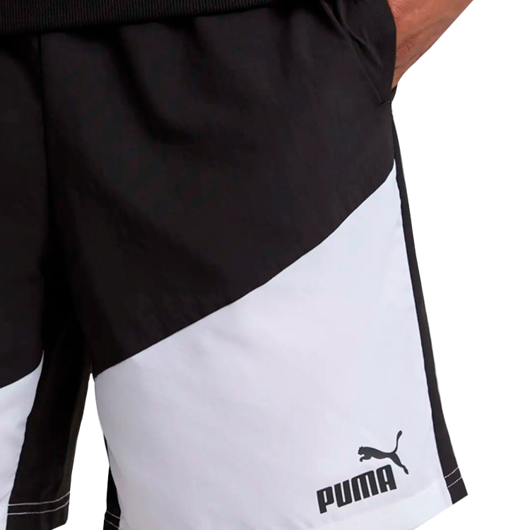 Sorti de bărbați Puma POWER Woven Shorts S Negru-alb photo 4