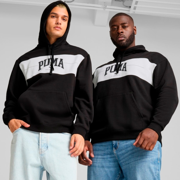 Мужская Толстовка Puma SQUAD Hoodie FL S Черный photo 5