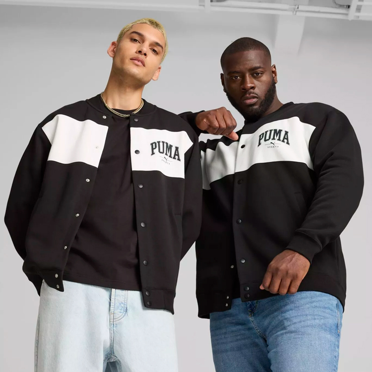Hanorac pt bărbați Puma SQUAD Bomber Jacket FL S Negru photo 4