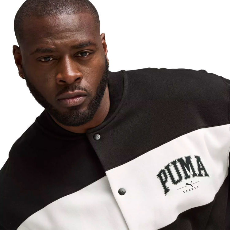 Hanorac pt bărbați Puma SQUAD Bomber Jacket FL S Negru photo 5