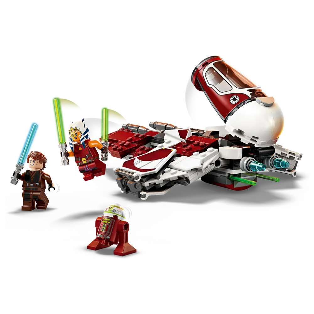 Constructor Lego Star Wars Ahsoka's Jedi Interceptor™ 75401 de la 8+ ani photo 6