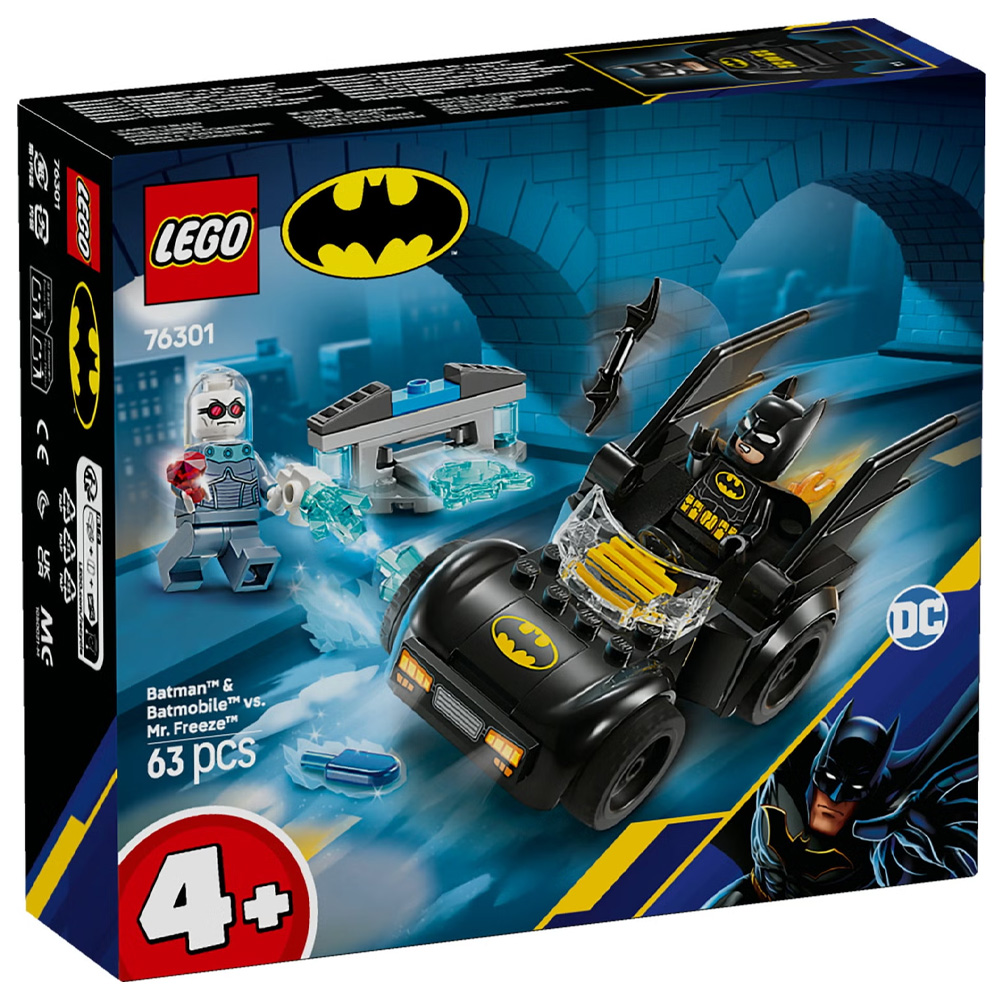 Constructor Lego Batman Batman & Batmobile vs. Mr. Freeze 76301 de la 4+ ani photo 1 Constructor Lego Batman Batman & Batmobile vs. Mr. Freeze 76301 de la 4+ ani photo 1