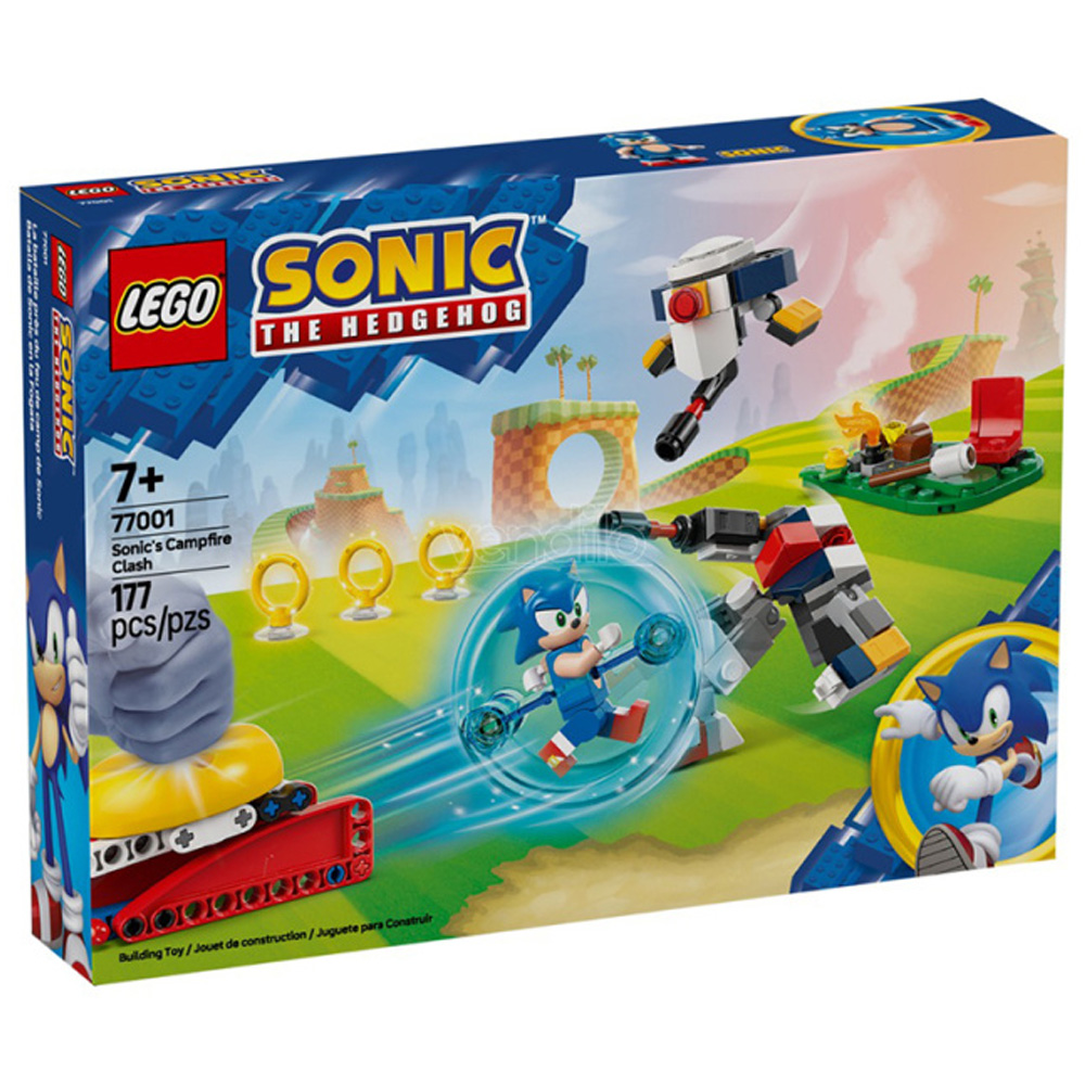 Constructor Lego Sonic the Hedgehog Sonic's Campfire Clash 77001 de la 7+ ani photo 1