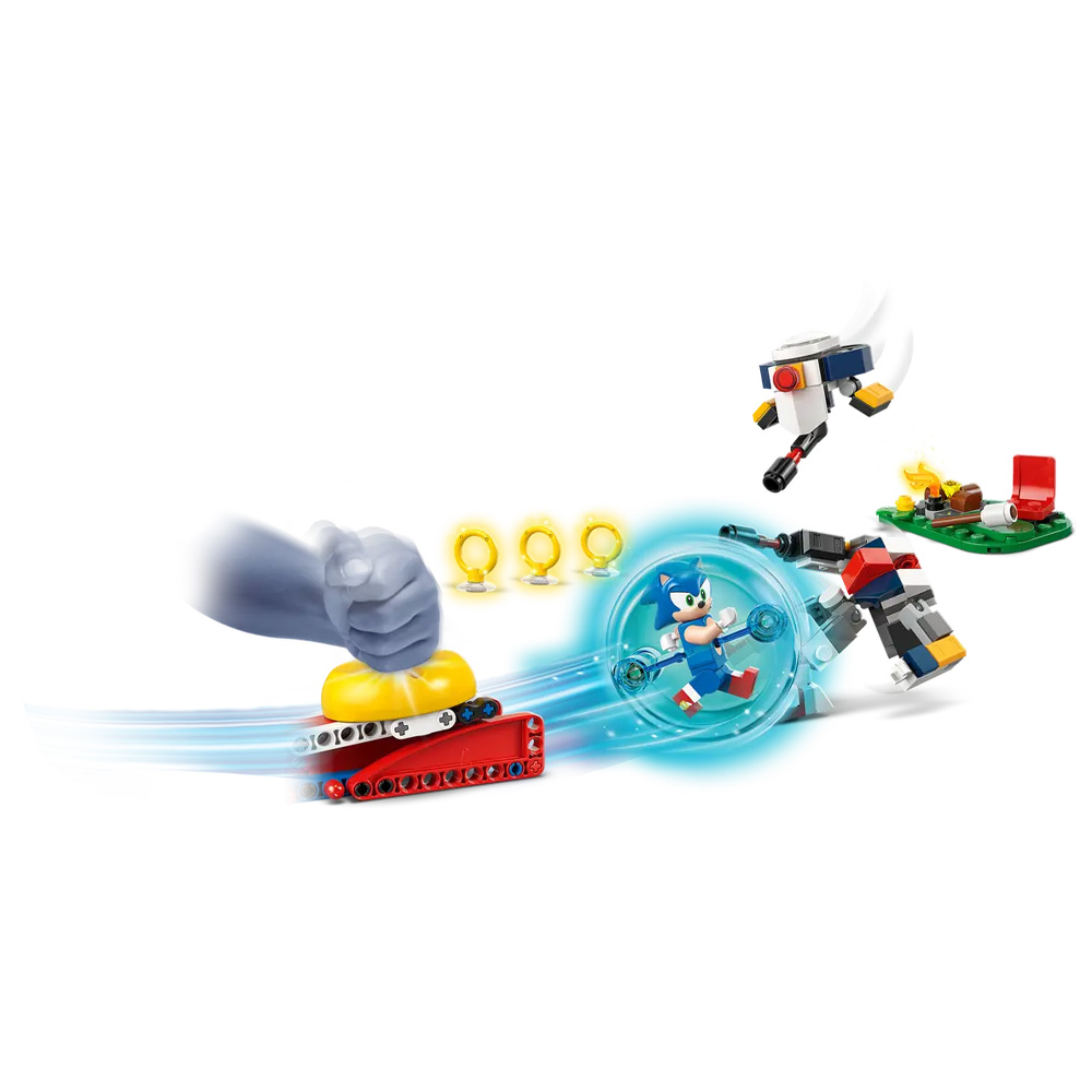 Constructor Lego Sonic the Hedgehog Sonic's Campfire Clash 77001 de la 7+ ani photo 2