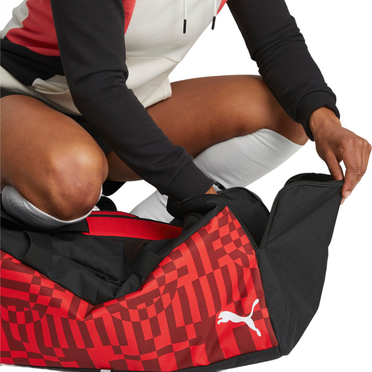 Geanta sport  Puma RISE Medium Bag/7991301/Negru-rosu photo 4