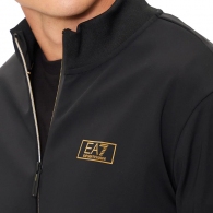 Hanorac EA7 EMPORIO ARMANI Gold Label Zip-Up Sweatshirt thumbnav 3