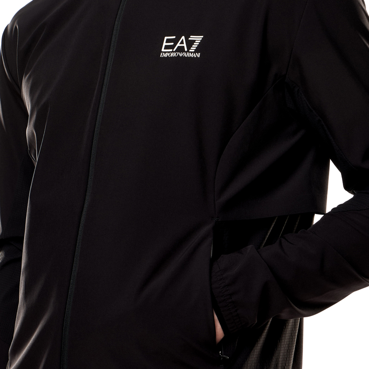 Jachetă EA7 EMPORIO ARMANI VENTUS7 M T-TOP FZ ST M Negru pentru bărbați  photo 2