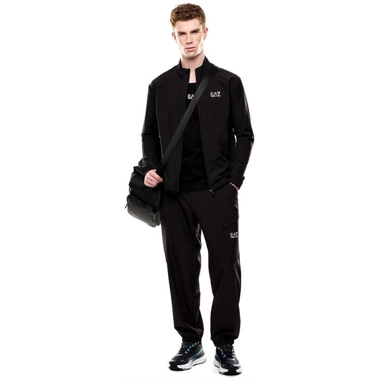 Jachetă EA7 EMPORIO ARMANI VENTUS7 M T-TOP FZ ST M Negru pentru bărbați  photo 3