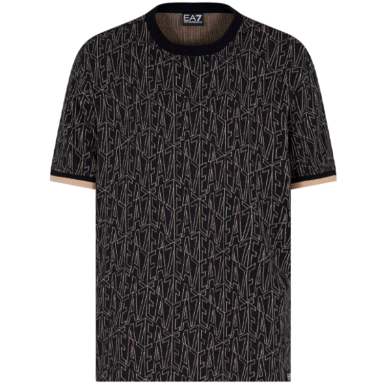 Tricou bărbătesc EA7 EMPORIO ARMANI TRAIN GRAPHIC SERIES M TEE SS XXL Negru photo 3