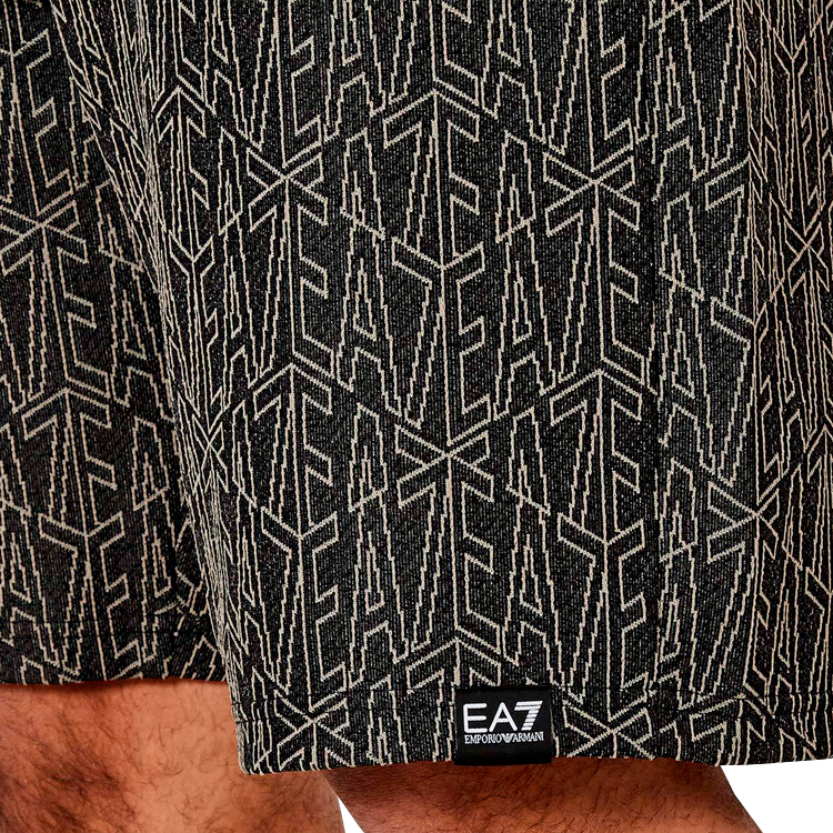 Sorti de bărbați EA7 EMPORIO ARMANI TRAIN GRAPHIC SERIES M BERMUDA S Negru photo 4