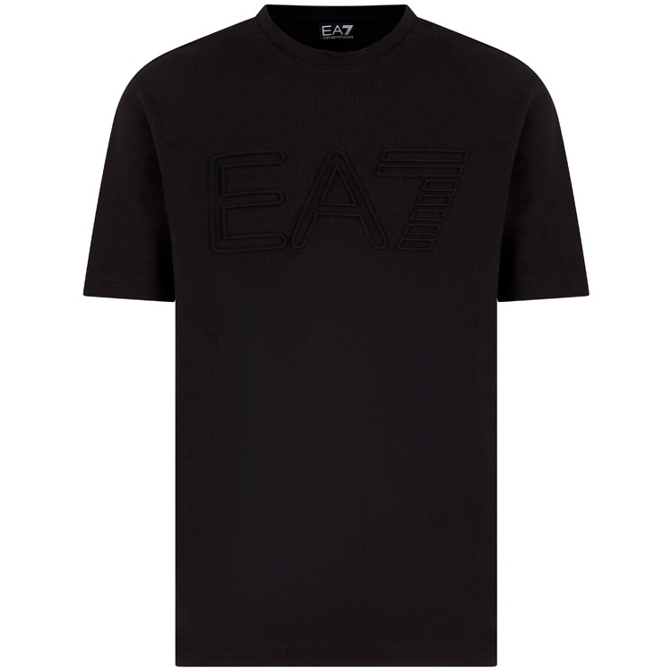 Tricou bărbătesc EA7 EMPORIO ARMANI TRAIN LOGO SERIES M OVERSIZE L XXXL Negru photo 4
