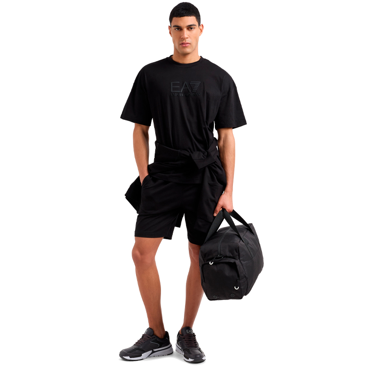 Sorti de bărbați EA7 EMPORIO ARMANI TRAIN VISIBILITY M SHORTS COFT XS Negru photo 2