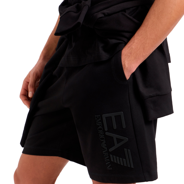 Sorti de bărbați EA7 EMPORIO ARMANI TRAIN VISIBILITY M SHORTS COFT XS Negru photo 3