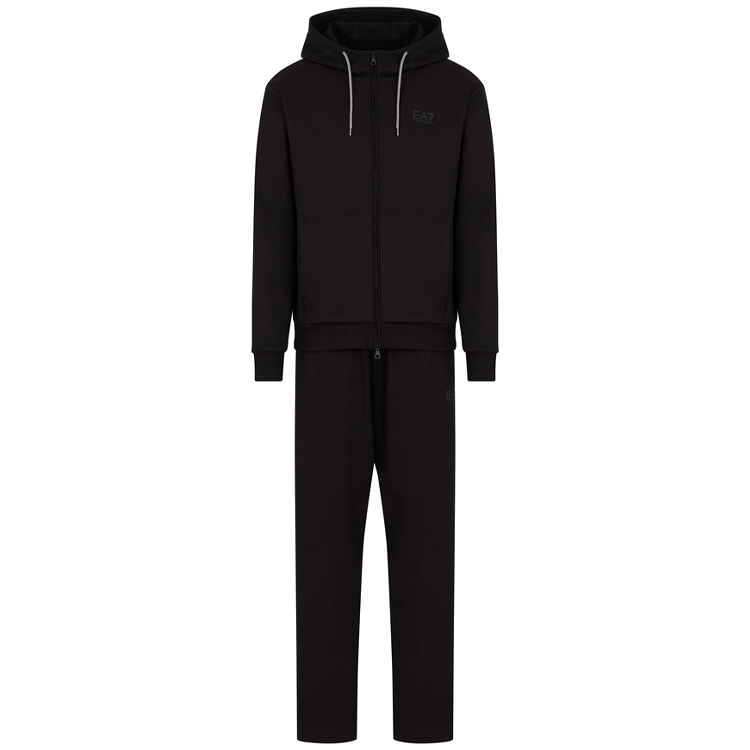 Trening pt Barbati EA7 EMPORIO ARMANI TRAIN VISIBILITY M T-SUIT HOOD M Negru photo 4