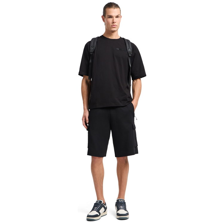 Tricou bărbătesc EA7 EMPORIO ARMANI TRAIN ATHLETIC MIX M TEE SS XS Negru photo 5