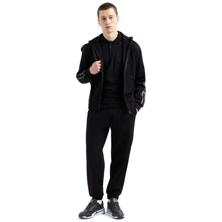 Брюки EA7 EMPORIO ARMANI TRAIN LOGO SERIES M TAPE PANTS XXXL Черный Мужской photo 3