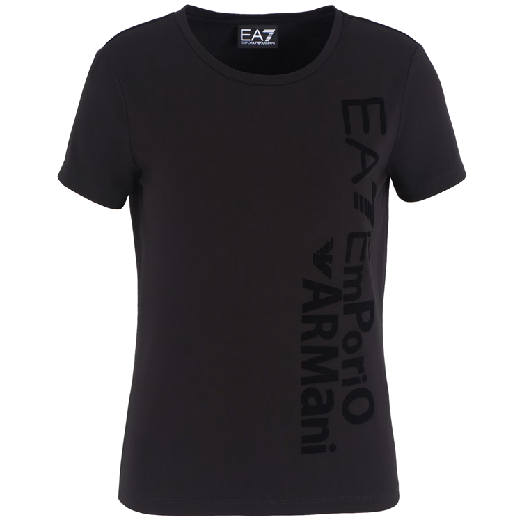 Tricou EA7 EMPORIO ARMANI T-SHIRT XXS Negru Femei photo 4