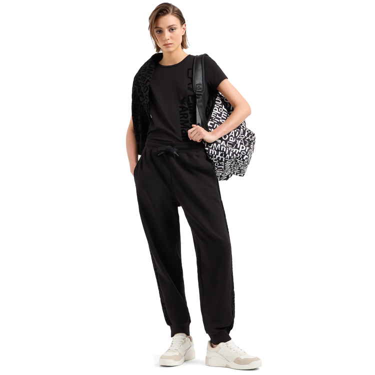 Брюки EA7 EMPORIO ARMANI TROUSER XXS Черный Женский photo 3