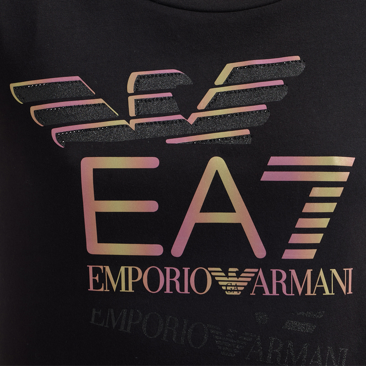 Tricou EA7 EMPORIO ARMANI TRAIN LOGO SERIES W TEE SS EAG XS Negru Femei photo 3