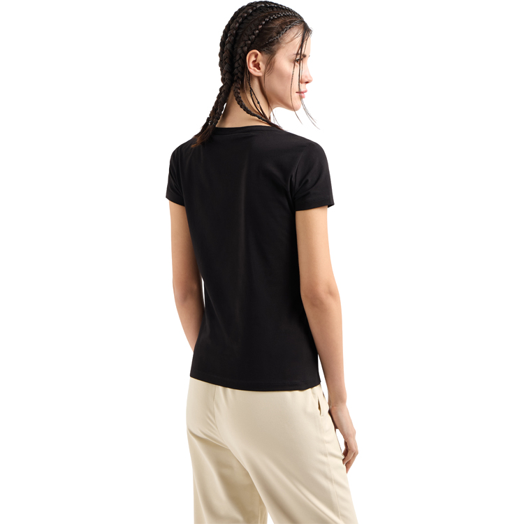 Tricou EA7 EMPORIO ARMANI TRAIN LOGO SERIES W TEE SS EAG XS Negru Femei photo 4