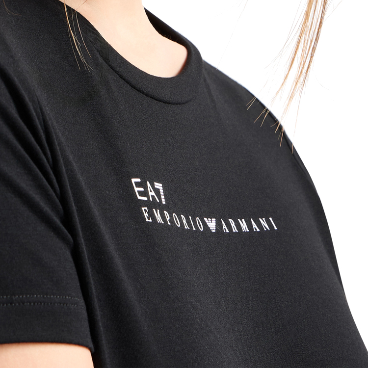 Tricou EA7 EMPORIO ARMANI NATURAL VENTUS7 W TEE XS Negru Femei photo 5