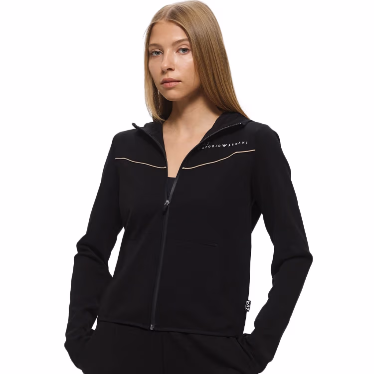 Hanorac EA7 EMPORIO ARMANI NATURAL VENTUS7 W HOODIE FZ