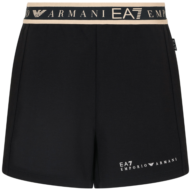 Шорты EA7 EMPORIO ARMANI NATURAL VENTUS7 W SHORTS S Черный Женский photo 5
