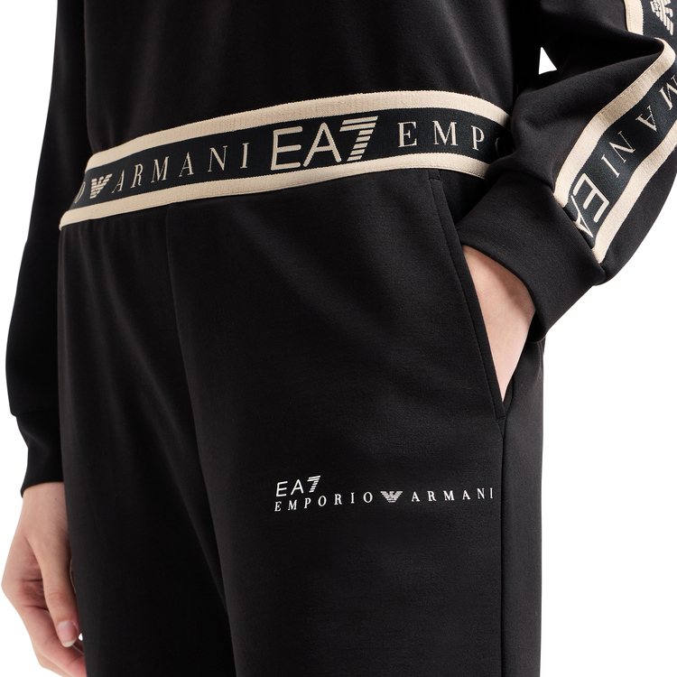 Costum Sportiv EA7 EMPORIO ARMANI NATURAL VENTUS7 W T-SUIT T-TOP S Negru Femei photo 3