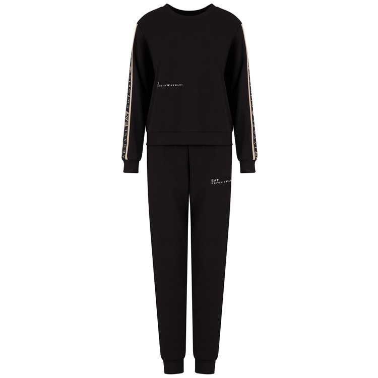 Costum Sportiv EA7 EMPORIO ARMANI NATURAL VENTUS7 W T-SUIT T-TOP S Negru Femei photo 4