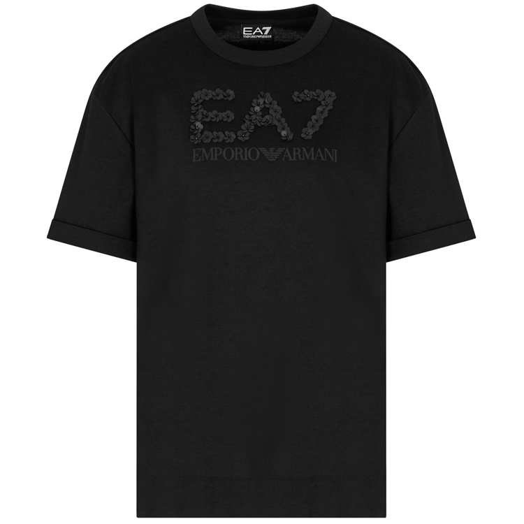 Футболка EA7 EMPORIO ARMANI TRAIN LOGO SERIES W TEE CRYSTA photo 2
