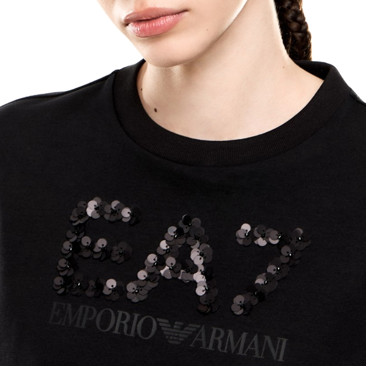 Футболка EA7 EMPORIO ARMANI TRAIN LOGO SERIES W TEE CRYSTA photo 5