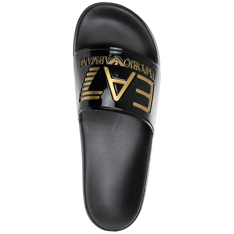 Slapi EA7 EMPORIO ARMANI WATER SPORTS VISIBILITY SLIPPE pt Unisex / 43 / Negru photo 3