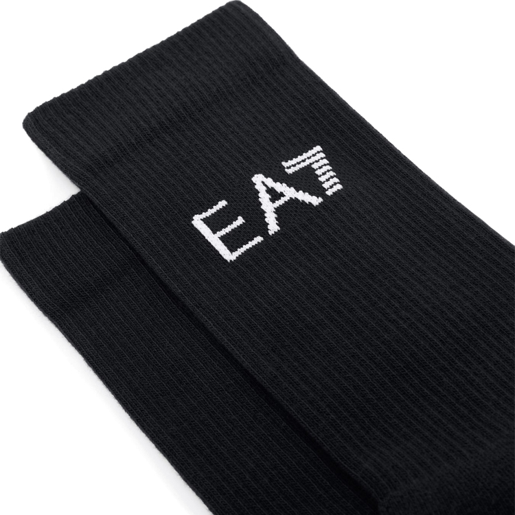 Носки Унисекс EA7 EMPORIO ARMANI TENNIS PRO U SOCKS MONO-PACK S Черный photo 2