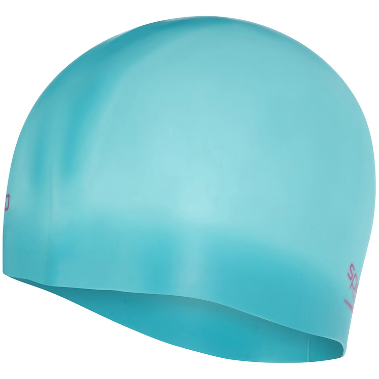 Casca de inot silicon Speedo PLAIN MOUD SILC CAP JU 8-70990H201 Albastru-rosu photo 2