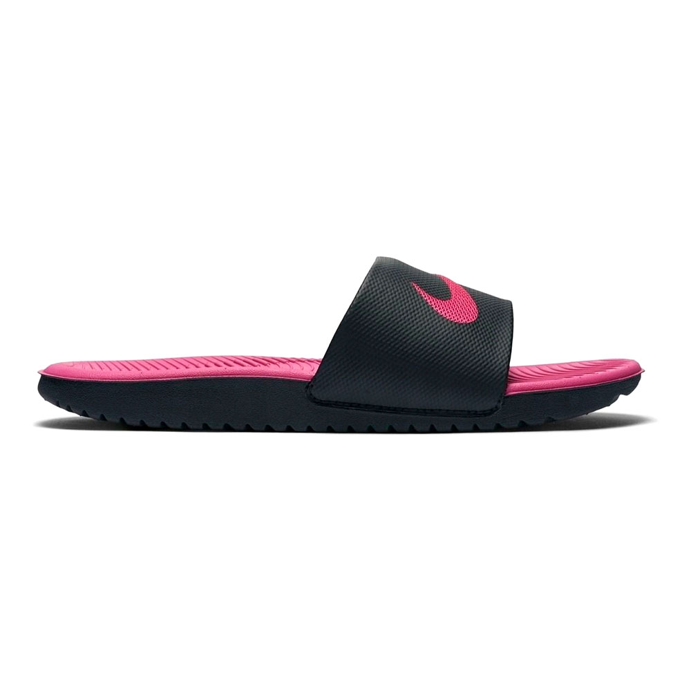 Шлепанцы Nike KAWA SLIDE (GS/PS) / Женский / 32 / Черный/Розовый photo 3