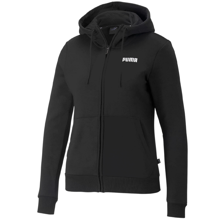 Толстовка Puma ESS FZ Hoody FL W XS Черный Женский photo 3