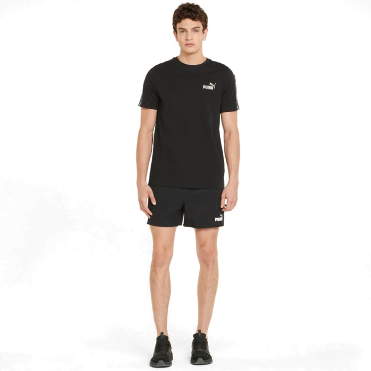 Футболка мужская Puma Tape Tee S Черный photo 4