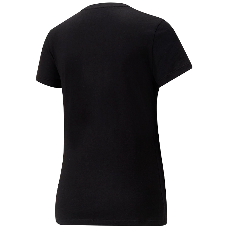 Футболка Puma ESS+ Metallic Logo Tee XS Черный Женский photo 3