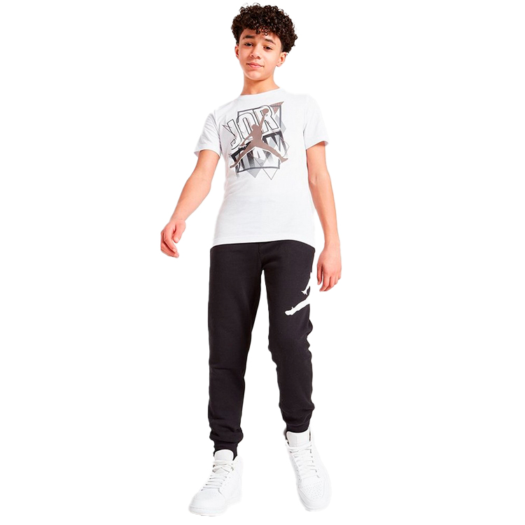 Tricou bărbătesc Nike JDB BREAK THE FRAME SS TEE S Alb photo 3