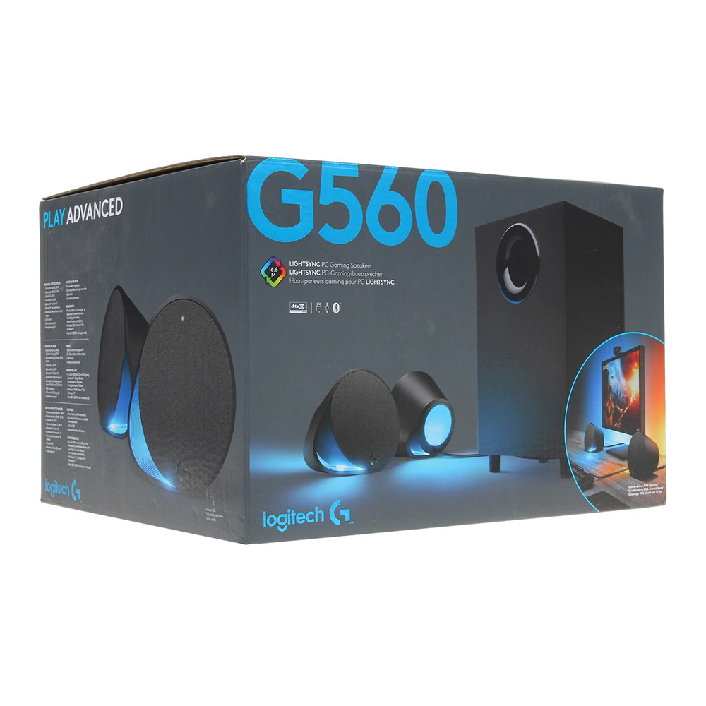 Boxe PC Logitech G560 Lightsync (980-001301) photo 7