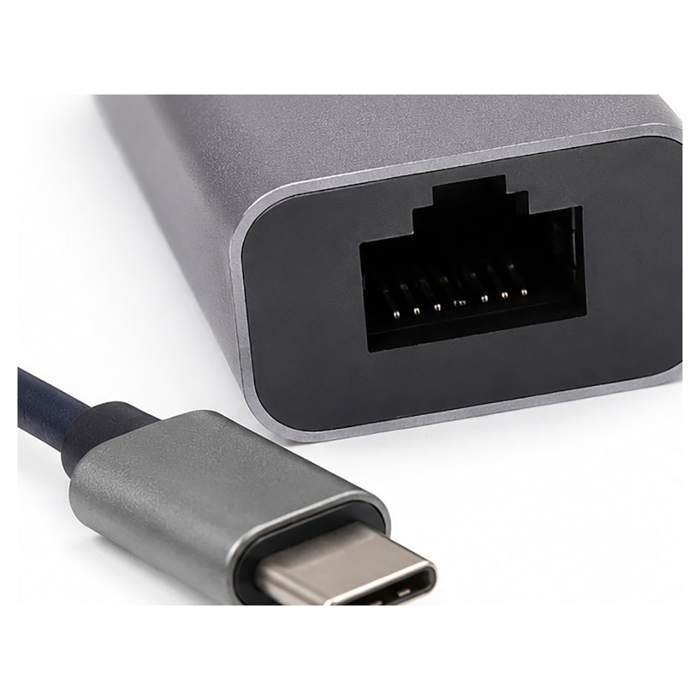 Адаптер USB Type-C - USB Type-A - Ethernet Cablexpert A-CMU3-LAN-01 photo 4