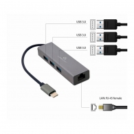 Адаптер USB Type-C - USB Type-A - Ethernet Cablexpert A-CMU3-LAN-01 thumbnav 2